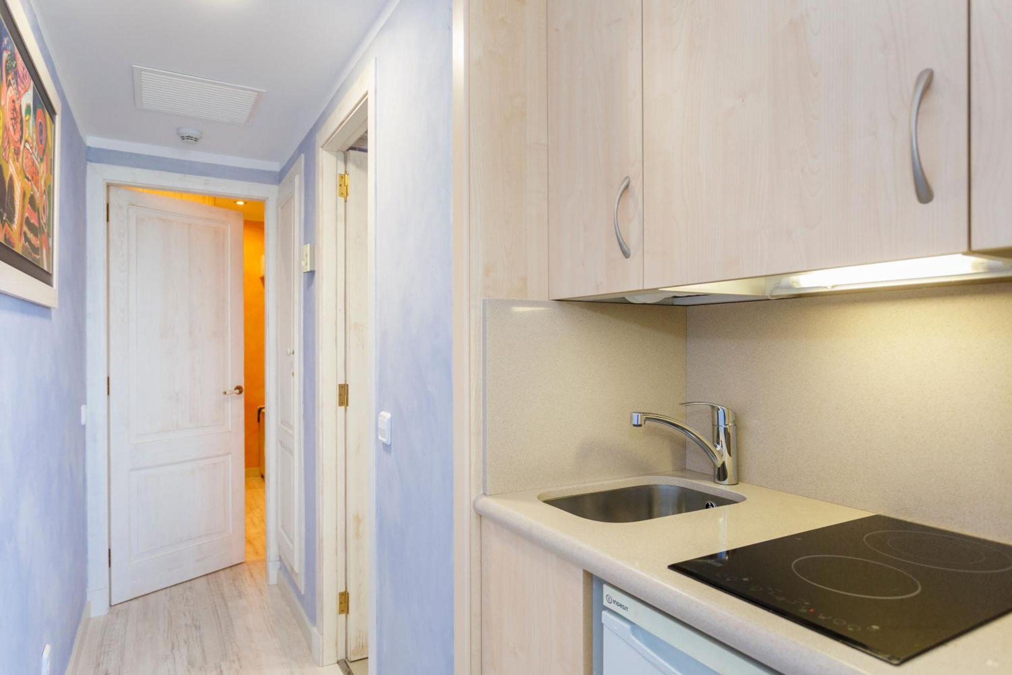 Apartment mit 1 Schlafzimmer und Poolblick