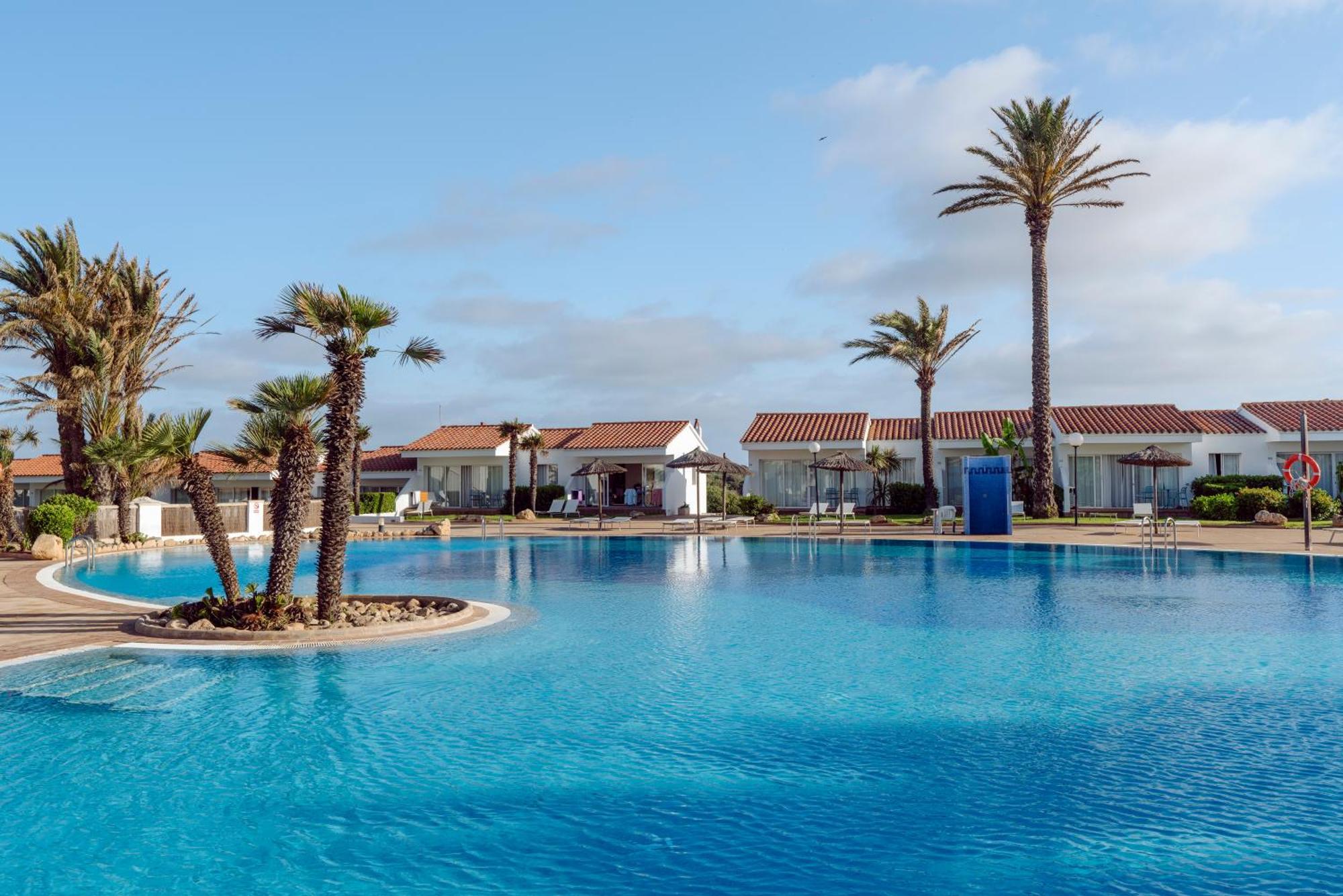 Bungalow con acceso directo a la piscina
