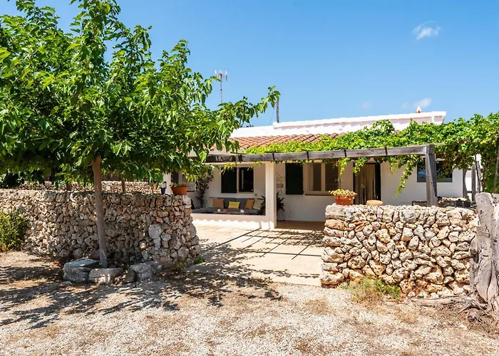 Casita Estancia D'En Carretero- Biniarroca Es Castell  admite animales