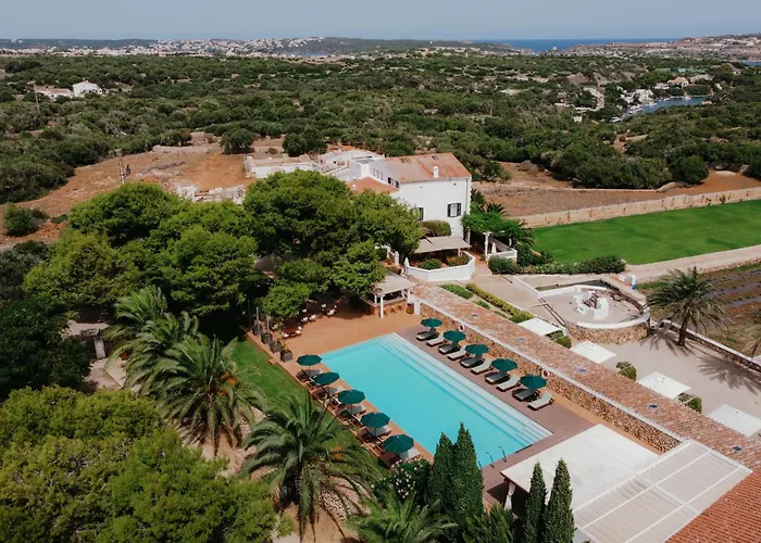 Binissaida Boutique Hotel Es Castell  Con una Pista de Golf