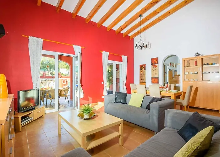 Villa Paula Cala En Porter  con Piscina